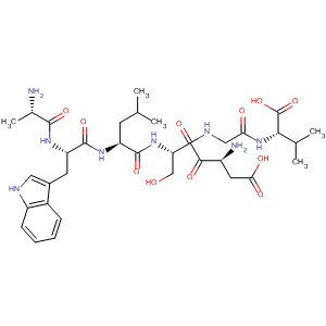 L-Valine, L-alanyl-L-tryptophyl-L-leucyl-L-a-aspartyl-L-serylglycyl-