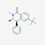 (3S,4R)-6-tert-butyl-2,3-dimethyl-4-phenyl-3,4-dihydroisoquinolin-1-one