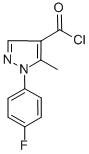 1-(4-FLUOROPHENYL)-5-METHYL-1H-PYRAZOLE-4-CARBONYL CHLORIDE