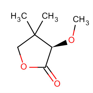 2(3H)-Furanone, dihydro-3-methoxy-4,4-dimethyl-, (3R)-