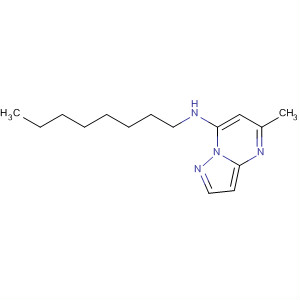 Pyrazolo[1,5-a]pyrimidin-7-amine, 5-methyl-N-octyl-