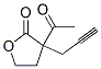 2(3H)-FURANONE,3-ACETYLDIHYDRO-3-(2-PROPYNYL)-