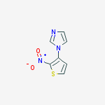 1H-Imidazole, 1-(2-nitro-3-thienyl)-