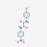 Ethanediamide, N-(4-methoxyphenyl)-N'-(4-nitrophenyl)-
