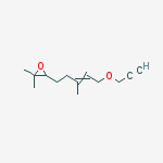 Oxirane, 2,2-dimethyl-3-[3-methyl-5-(2-propynyloxy)-3-pentenyl]-