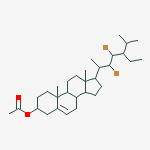 22,23-dibromostigmast-5-en-3-yl acetate