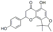 2,3,8,9-Tetrahydro-5-hydroxy-2-(4-hydroxyphenyl)-8,9,9-trimethyl-4H-furo[2,3-h]-1-benzopyran-4-one