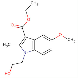 1H-Indole-3-carboxylic acid, 1-(2-hydroxyethyl)-5-methoxy-2-methyl-,ethyl ester