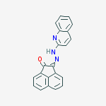 1-Acenaphthylenol, 2-(2-quinolinylazo)-