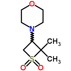 4-(2,2-dimethyl-1,1-dioxidothietan-3-yl)morpholine