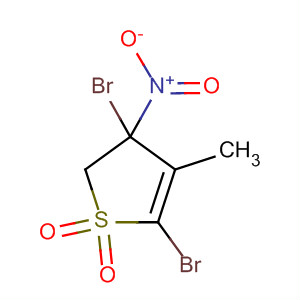 Thiophene, 3,5-dibromo-2,3-dihydro-4-methyl-3-nitro-, 1,1-dioxide