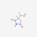 2,5-Pyrrolidinedione, 3-(1-hydroxyethyl)-3-methyl-