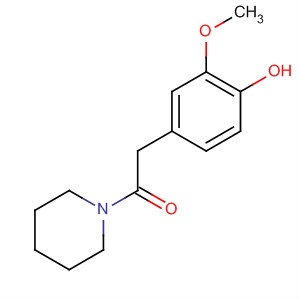 Piperidine, 1-[(4-hydroxy-3-methoxyphenyl)acetyl]-
