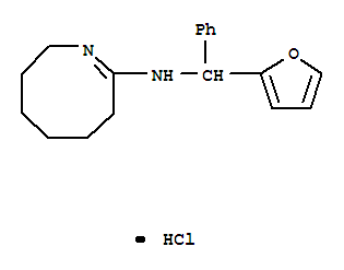 (1E)-N-[furan-2-yl(phenyl)methyl]-3,4,5,6,7,8-hexahydroazocin-2-amine