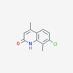 7-chloro-4,8-dimethyl-2-quinolinol