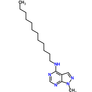 N-dodecyl-1-methylpyrazolo[3,4-d]pyrimidin-4-amine;hydrochloride