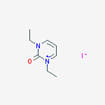 Pyrimidinium, 1,3-diethyl-2,3-dihydro-2-oxo-, iodide
