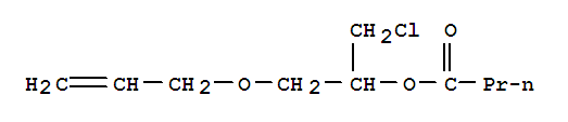 1-chloro-3-(prop-2-en-1-yloxy)propan-2-yl butanoate