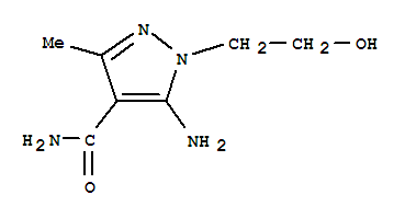 5-amino-1-(2-hydroxyethyl)-3-methyl-1H-pyrazole-4-carboxamide