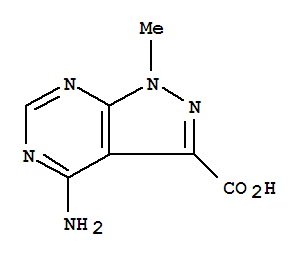 4-amino-1-methyl-1H-pyrazolo[3,4-d]pyrimidine-3-carboxylic acid