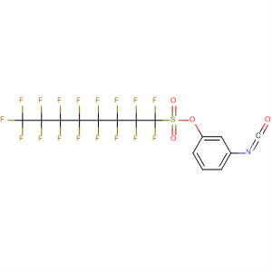 1-Octanesulfonic acid,1,1,2,2,3,3,4,4,5,5,6,6,7,7,8,8,8-heptadecafluoro-, 3-isocyanatophenylester