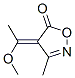5(4H)-ISOXAZOLONE,4-(1-METHOXYETHYLIDENE)-3-METHYL-,(E)-