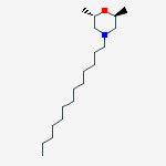 (2s,6s)-2,6-dimethyl-4-tridecylmorpholine