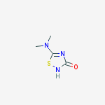 1,2,4-Thiadiazol-3(2H)-one, 5-(dimethylamino)-