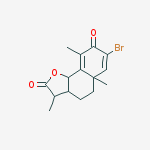 7-bromo-3,5a,9-trimethyl-3a,5,5a,9b-tetrahydronaphtho[1,2-b]furan-2,8(3H,4H)-dione