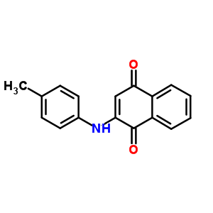 2-[(4-methylphenyl)amino]naphthalene-1,4-dione