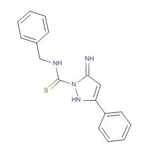 1H-Pyrazole-1-carbothioamide,2,5-dihydro-5-imino-3-phenyl-N-(phenylmethyl)-