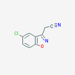 1,2-Benzisoxazole-3-acetonitrile, 5-chloro-