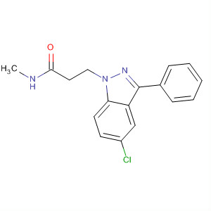 1H-Indazole-1-propanamide, 5-chloro-N-methyl-3-phenyl-