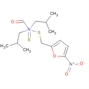 Carbamodithioic acid, bis(2-methylpropyl)-, (5-nitro-2-furanyl)methylester