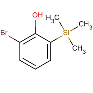 Phenol, 2-bromo-6-(trimethylsilyl)-