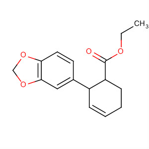 3-Cyclohexene-1-carboxylic acid, 2-(1,3-benzodioxol-5-yl)-, ethyl ester