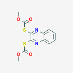 O,O'-dimethyl S,S'-quinoxaline-2,3-diyl biscarbonothioate