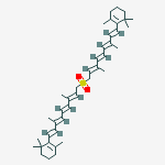 1,1'-{sulfonylbis[(1E,3E,5E,7E)-3,7-dimethylnona-1,3,5,7-tetraene-9,1-diyl]}bis(2,6,6-trimethylcyclohexene)