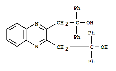 2,2'-quinoxaline-2,3-diylbis(1,1-diphenylethanol)