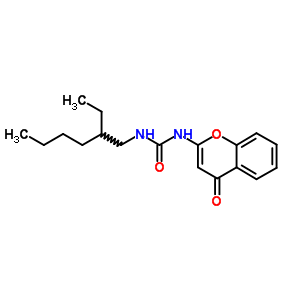 1-(2-ethylhexyl)-3-(4-oxo-4H-chromen-2-yl)urea