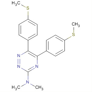 1,2,4-Triazin-3-amine, N,N-dimethyl-5,6-bis[4-(methylthio)phenyl]-