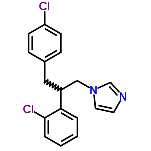 1-(2-(2-CHLOROPHENYL)-3-(4-CHLOROPHENYL)PROPYL)-1H-IMIDAZOLE