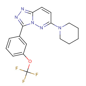 1,2,4-Triazolo[4,3-b]pyridazine,6-(1-piperidinyl)-3-[3-(trifluoromethoxy)phenyl]-