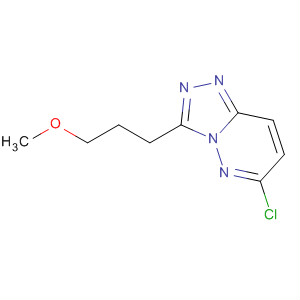 1,2,4-Triazolo[4,3-b]pyridazine, 6-chloro-3-(3-methoxypropyl)-
