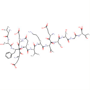 L-Threonine,L-threonyl-L-seryl-L-a-glutamyl-L-a-glutamyl-L-phenylalanyl-L-glutaminyl-L-valyl-L-lysyl-L-a-glutamyl-L-threonyl-L-seryl-L-serylglycyl-