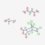 2-Butenedioic acid (E)-, polymer with 4,5,6,7,8,8-hexachloro-3a, 4,7,7a-tetrahydro-4,7-methanoisobenzofuran-1,3-dione and 1,2-propanediol