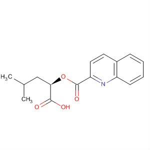 2-Quinolinecarboxylic acid, 1-carboxy-3-methylbutyl ester, (R)-