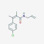(Z)-N-Allyl-4-chloro-α,β-dimethylcinnamamide