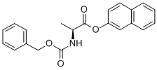 N-ALPHA-CARBOBENZOXY-L-ALANINE-BETA-NAPHTHYL ESTER