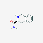 3-Isoquinolinecarboxamide, 1,2,3,4-tetrahydro-N,N-dimethyl-, (3S)-